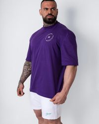 CAMISETA HUSTLE ROXA