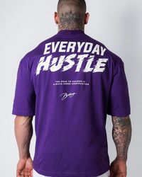CAMISETA HUSTLE ROXA