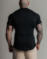 CAMISETA RAGLAN LIBERTY PRETA