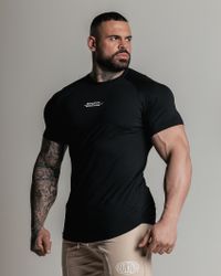 CAMISETA RAGLAN LIBERTY PRETA