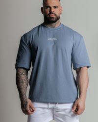 CAMISETA NO FEAR AZUL IRON