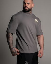 CAMISETA OVERSIZED BRAVERY CINZA