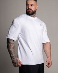 CAMISETA OVERSIZED WORKOUT BRANCA