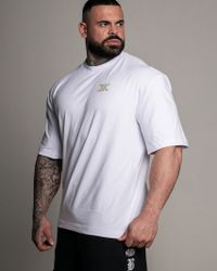 CAMISETA OVERSIZED WORKOUT BRANCA