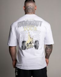 CAMISETA OVERSIZED WORKOUT BRANCA