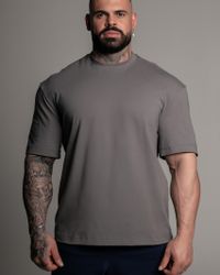 CAMISETA OVERSIZED ELEVEN CINZA