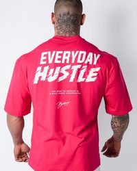 CAMISETA HUSTLE ROSA