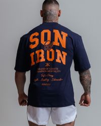 CAMISETA OVERSIZED SON OF IRON MARINHO