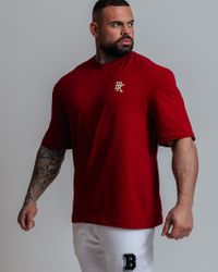 CAMISETA OVERSIZED SON OF IRON BORDÔ