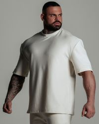 CAMISETA OVERSIZED LUXXOR BEGE