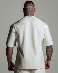 CAMISETA OVERSIZED LUXXOR BEGE