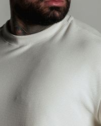 CAMISETA OVERSIZED LUXXOR BEGE