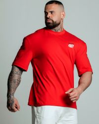 CAMISETA OVERSIZED 42 VERMELHA