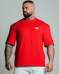CAMISETA OVERSIZED 42 VERMELHA