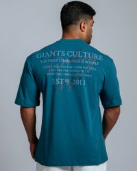 CAMISETA OVERSIZED GIANTS AZUL