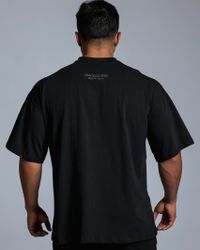 CAMISETA HIGH OVERSIZED NEW SIGN PRETA