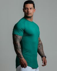 CAMISETA RAGLAN NEW SIGN VERDE