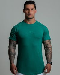 CAMISETA RAGLAN NEW SIGN VERDE
