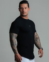 CAMISETA RAGLAN NEW SIGN PRETA