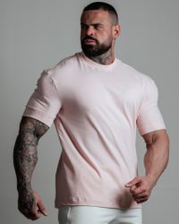 CAMISETA OVERSIZED REMEMBER ROSA