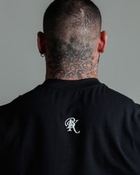 CAMISETA OVERSIZED HERITAGE PRETA