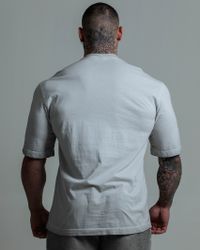 CAMISETA OVERSIZED ONE CINZA