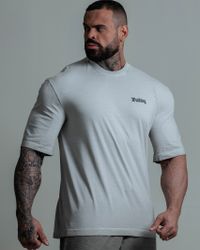 CAMISETA OVERSIZED ONE CINZA