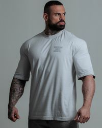 CAMISETA OVERSIZED ANGEL CINZA