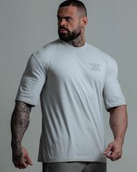 CAMISETA OVERSIZED ANGEL CINZA