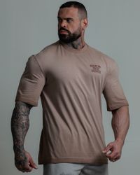 CAMISETA OVERSIZED ANGEL MARROM