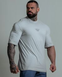 CAMISETA OVERSIZED STRIVE CINZA