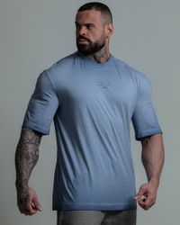 CAMISETA OVERSIZED STRIVE AZUL