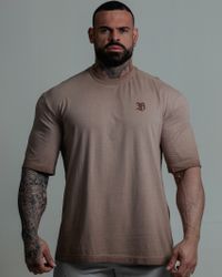 CAMISETA OVERSIZED BK MARROM