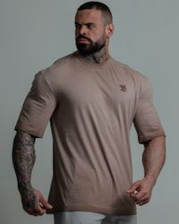 CAMISETA OVERSIZED BK MARROM