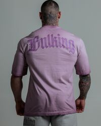 CAMISETA OVERSIZED BK ROXA