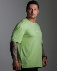 CAMISETA RUNNING TEAM VERDE NEON