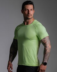 CAMISETA RUN VERDE NEON