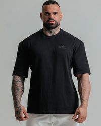 CAMISETA OVERSIZED HONOR PRETA