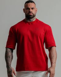 CAMISETA OVERSIZED HONOR BORDÔ