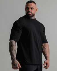CAMISETA OVERSIZED BLANC PRETA