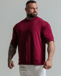 CAMISETA OVERSIZED STRENGTH BORDÔ