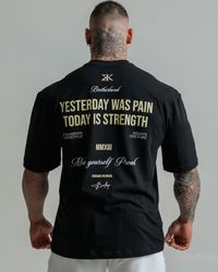 CAMISETA OVERSIZED BROTHERHOOD PRETA