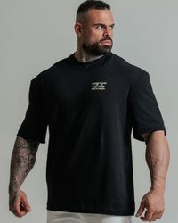 CAMISETA OVERSIZED BROTHERHOOD PRETA