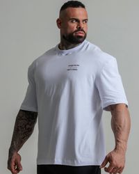 CAMISETA OVERSIZED BROTHERHOOD BRANCA