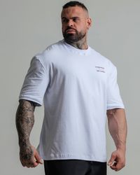 CAMISETA OVERSIZED BROTHERHOOD BRANCA