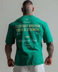 CAMISETA OVERSIZED BROTHERHOOD VERDE