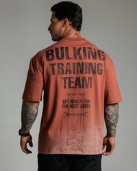 CAMISETA OVERSIZED TRAINING TERRACOTA