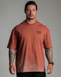 CAMISETA OVERSIZED TRAINING TERRACOTA