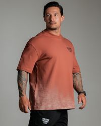 CAMISETA OVERSIZED TRAINING TERRACOTA