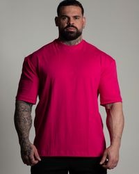 CAMISETA OVERSIZED ALWAYS ROSA